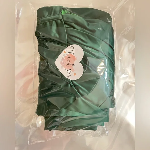 *Never Worn* Bustier High Split Cocktail Evening Midi Dress - Dark Green - Picture 7 of 7